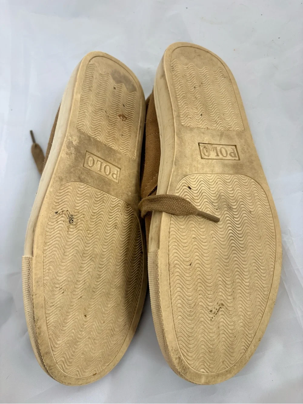 Polo Ralph Lauren Joplin Men's Suede Chukka Sneakers in Brown